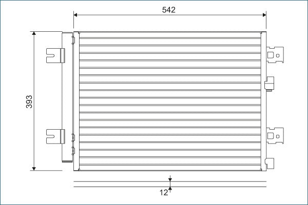 VALEO VAL814077 Air Conditioning Condenser