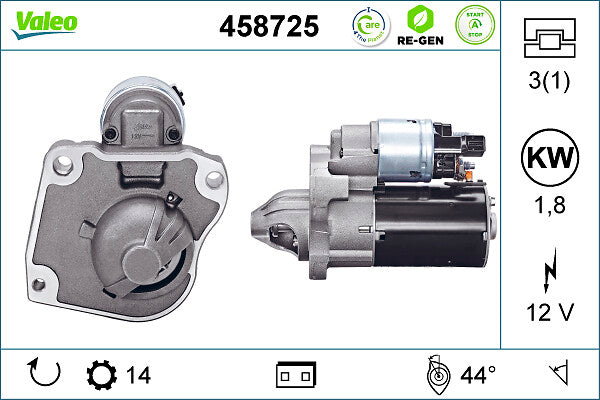 VALEO VAL458725 Starter