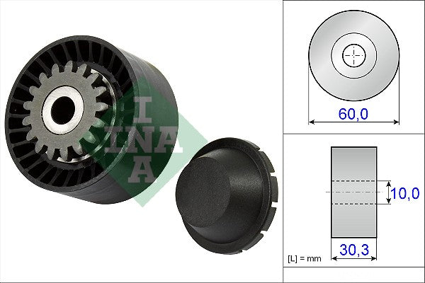 INA 531081110 V-Ribbed Belt Tensioner Pulley