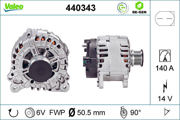 VALEO VAL440343 Alternator