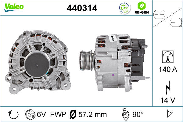 VALEO VAL440314 Alternator
