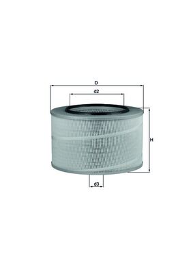 Mahle LX507 - Air Filter