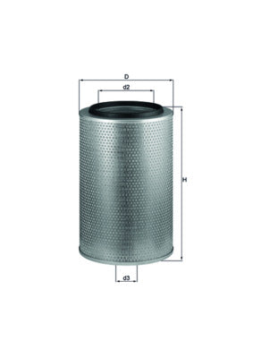 Mahle LX1606 - Air Filter