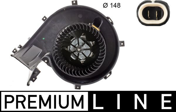 Mahle AB163000P - Interior Blower