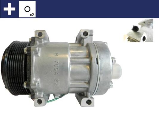 Mahle ACP392000S - Compressor, air conditioning