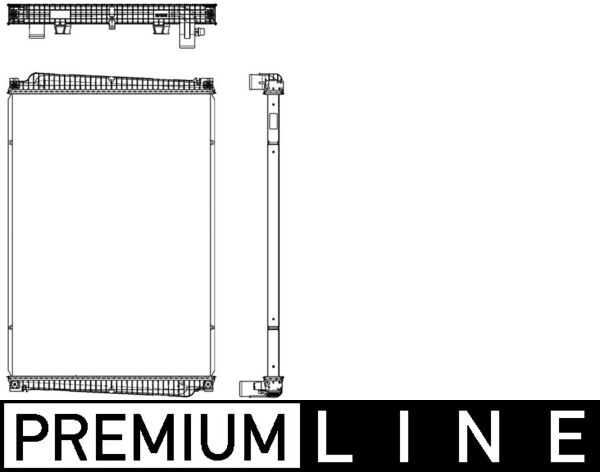 Mahle CR1150000P - Radiator, engine cooling