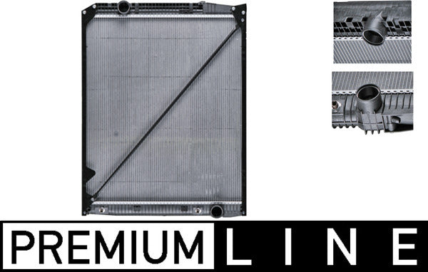 Mahle CR670000P - Radiator, engine cooling