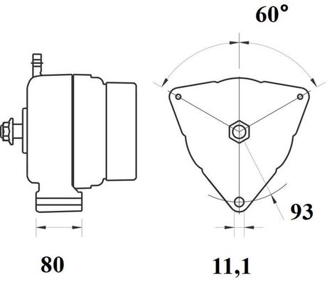 Mahle MG795 - Alternator