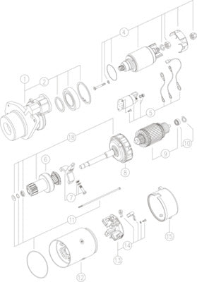 Mahle MS1 - Starter