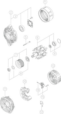 Mahle MG286 - Alternator