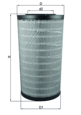 Mahle LX3753 - Air Filter