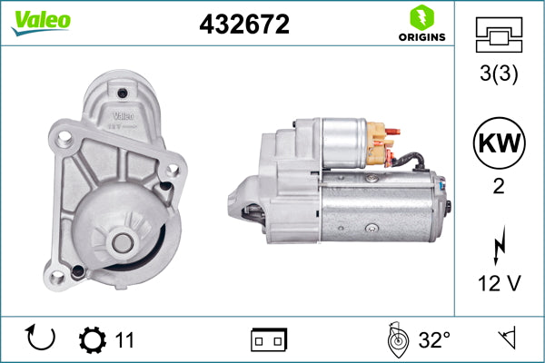 VALEO VAL432672 Starter