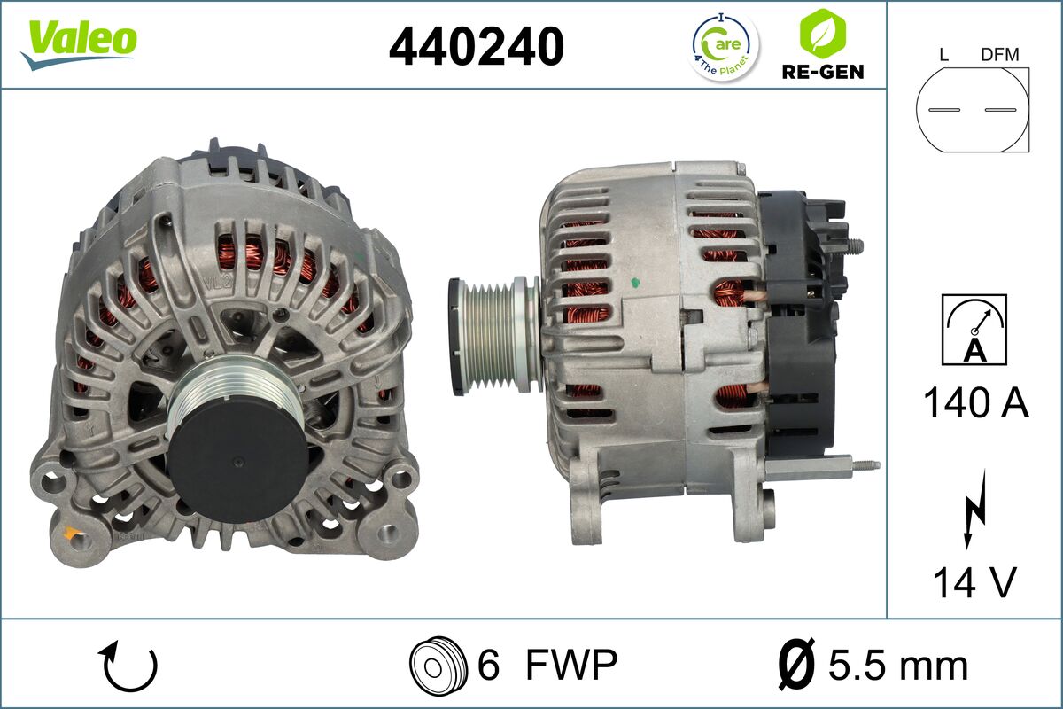 VALEO VAL440240 Alternator