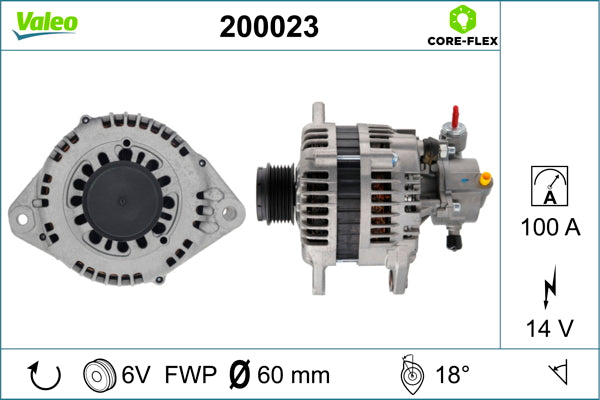 VALEO VAL200023 Alternator