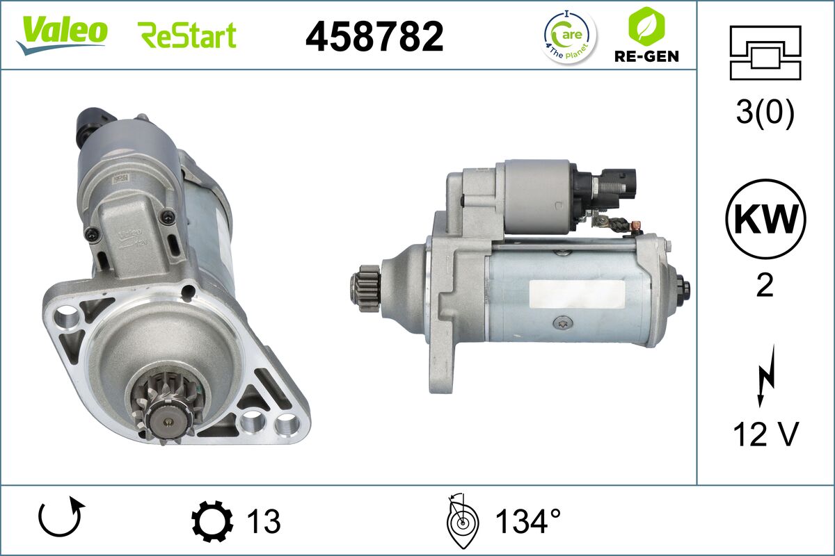 VALEO VAL458782 Starter