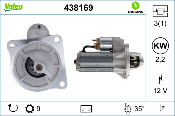VALEO VAL438169 Starter