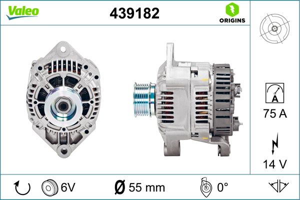 VALEO VAL439182 Alternator