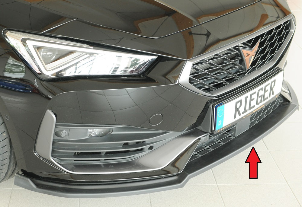 Rieger 00027070 Front Splitter For Orig. Cupra-Frontbumper