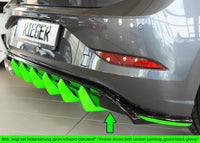 Rieger 00047225 Rear Skirt Insert