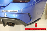 Rieger 00053508 Rear Skirt Approach Laterally, Right Only For Rieger Rear Skirt Insert (Not M340)