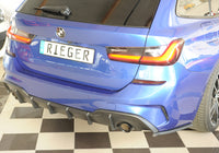 Rieger 00053508 Rear Skirt Approach Laterally, Right Only For Rieger Rear Skirt Insert (Not M340)