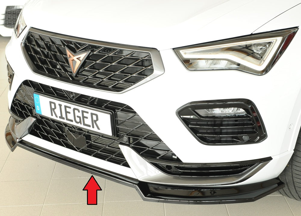 Rieger 00088278 Front Splitter For Original Cupra-Frontbumper