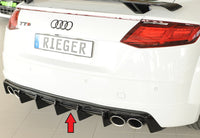 Rieger 00088341 Rear Skirt Insert