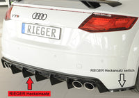 Rieger 00088341 Rear Skirt Insert