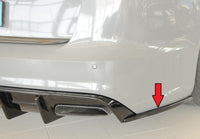 Rieger 00088368 Rear Skirt Approach Laterally, Right For Orig. S-Line Rear Skirt
