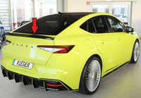 Rieger 00088389 Rear Flap Spoiler Only For Coupe
