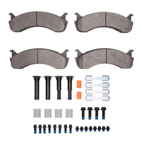 R1 Concepts R1 1998-2024 Beaver Motorcoach CONTESSA Front/Rear R1 Super Duty Pads & Hardware Kit