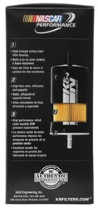 K&N Engineering K&N Cellulose Media Fuel Filter 2.125in OD x 5.438in L