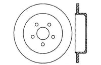 StopTech 03-09 Chrysler PT Cruiser Tur / 03-05 Dodge Neon SRT-4 Rear Left Slotted & Drilled Rotor