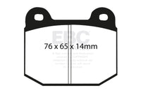 EBC 03-04 Infiniti G35 3.5 (Manual) (Brembo) Yellowstuff Rear Brake Pads