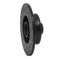 R1 Concepts R1 92-98 Volkswagen Golf Rear Right Drilled & Slotted Black Brake Rotor