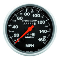 AutoMeter Gauge Speedometer 5in. 160MPH Mechanical Sport-Comp