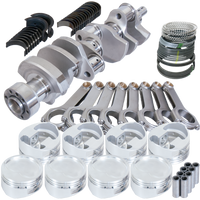 Eagle Chevy 350 1Pc 3.750in Crank 6.000in H-Beam -28cc 4.030in Pistons Rotating Assembly
