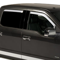 Putco 17-20 Ford SuperDuty - Crew Cab (Set of 4) Element Chrome Window Visors