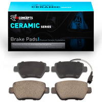 R1 Concepts R1 14-16 Maserati Ghibli Rear Ceramic Brake Pads