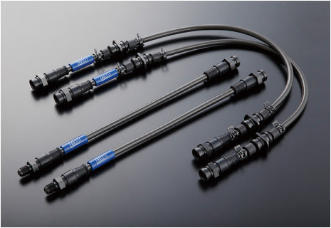 Endless EB717RL Swivel Racing Brake Line Rear Left Nissan Ester SF5
