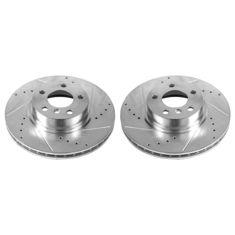 PowerStop Power Stop 11-17 BMW X3 Front Evolution Drilled & Slotted Rotors - Pair