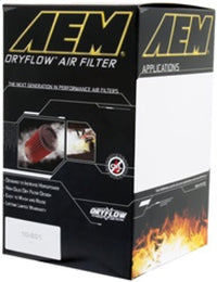 AEM Induction AEM 2-3/4in x 6-7/8in Oval Dryflow Air Filter
