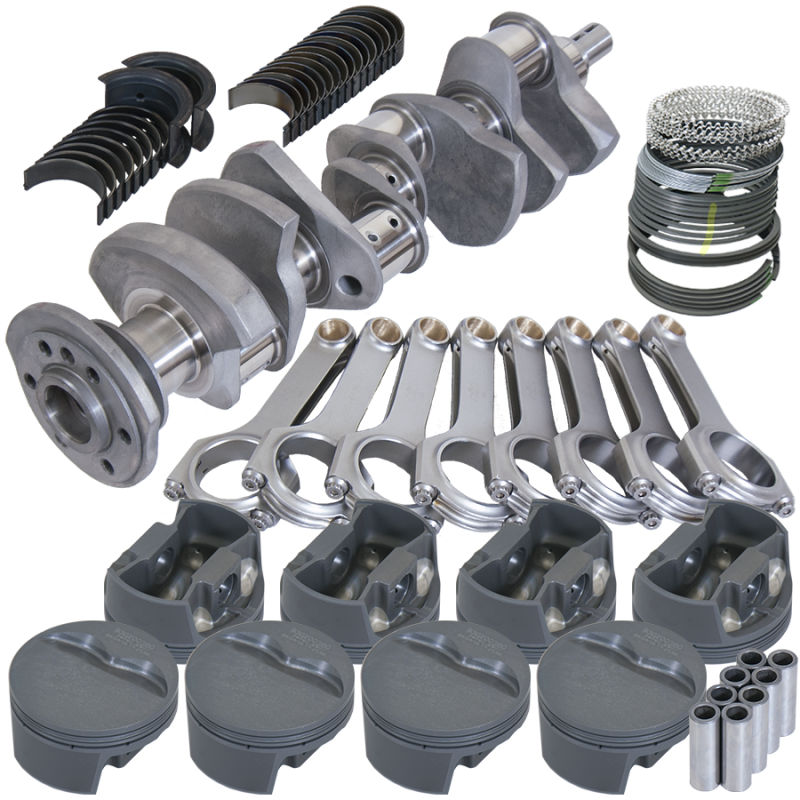 Eagle Chevy 327 SJ 3.250in Crank 2.300in Mains 6.125in H-Beam 4.030in Pistons Rotating Assembly