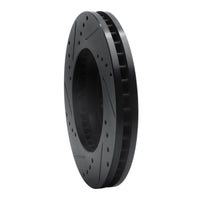 R1 Concepts R1 1990-1997 Buick LeSabre Front Right Drilled & Slotted Black Brake Rotor