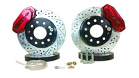 Baer Brakes 05-14 Ford Mustang (S197) 11in SS4+ Deep Stage Front SDZ Brake Kit - Fire Red