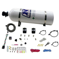 Nitrous Express All Ford EFI Single Nozzle Nitrous Kit (35-150HP) w/15lb Bottle