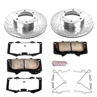 PowerStop Power Stop 01-07 Toyota Sequoia Front Z36 Truck & Tow Brake Kit