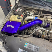 Wehrli 01-04 Duramax LB7 4in High Flow Intake Horn - WCFab Grey