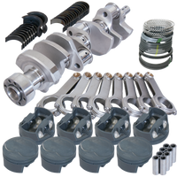 Eagle Chevy LT1 350 1Pc 3.750in Crank 6.000in H-Beam 11cc Dome 4.060in Pistons Rotating Assembly