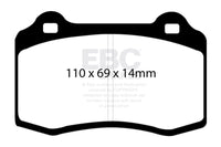 EBC Racing 04-08 Ferrari 430 4.3L SR-11 Sintered Race Front Brake Pads